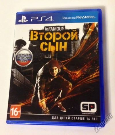 Лот: 6248674. Фото: 1. Ps4 InFamous: Второй сын™ (Полностью... Игры для консолей