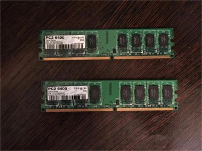Лот: 7008032. Фото: 1. ddr2 цена за обе. Оперативная память
