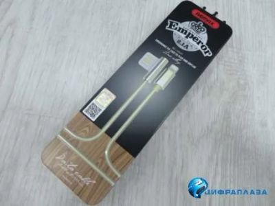 Лот: 13417113. Фото: 1. Кабель iPhone 5/6 Remax EMPEROR... Зарядные устройства, блоки питания, адаптеры сетевые для смартфонов