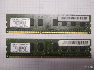 Лот: 13863917. Фото: 1. Unifosa (GU502203EP0201) 2GB DDR3... Оперативная память