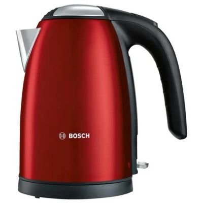 Лот: 8606254. Фото: 1. Чайник Bosch TWK7804 Red 2200Вт... Чайники, кофемашины, кулеры