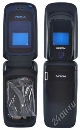 Лот: 1729998. Фото: 1. Корпус Nokia 6085 (черный). Корпуса, клавиатуры, кнопки