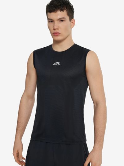 Лот: 25191131. Фото: 1. Майка мужская Athlex, Черный. Топы, майки