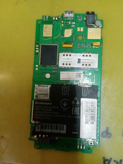 Лот: 14949163. Фото: 1. Основная плата донор Lenovo A316i. Микросхемы и платы