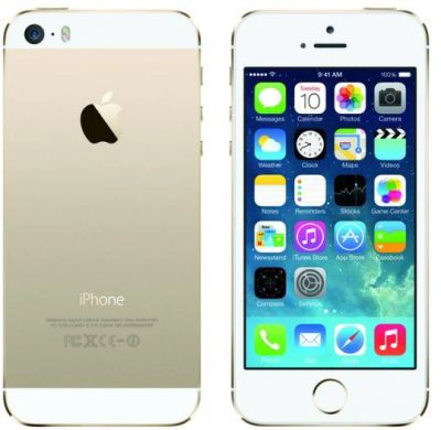 Лот: 11584530. Фото: 1. iPhone 5s gold 32gb. Смартфоны