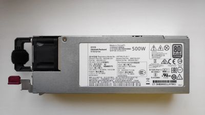 Лот: 25654799. Фото: 1. Блок Питания HP hstns-PL40 500W. Корпуса, блоки питания