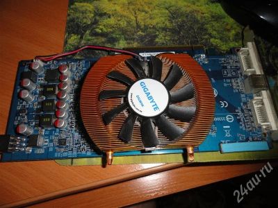 Лот: 392564. Фото: 1. Gigabyte Radeon HD4850 512mb... Видеокарты