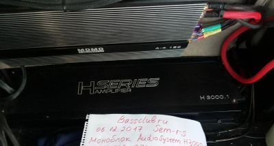 Лот: 10726237. Фото: 1. Audio System Helon Series H-3000... Усилители