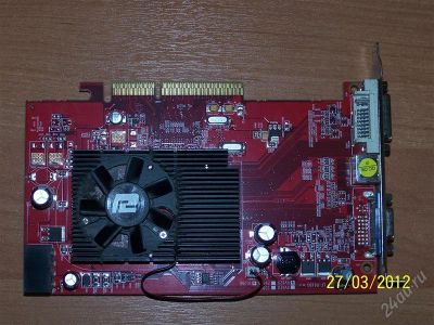 Лот: 1679804. Фото: 1. Видеокарта AGP ATI Radeon HD3450... Видеокарты