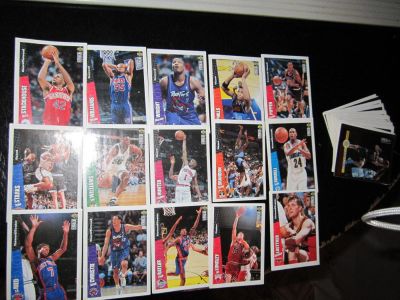 Лот: 6257066. Фото: 1. наклейки UpperDeck 1996-1997 NBA... Наклейки, карточки, вкладыши