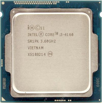 Лот: 9010774. Фото: 1. Процессор Intel Core i3-4160... Процессоры