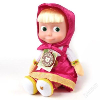 Лот: 2321536. Фото: 1. Мягкая игрушка Маша (Маша и Медведь... Музыкальные
