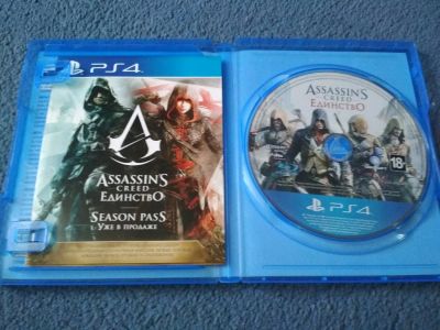 Лот: 13718590. Фото: 1. Assassins creed Unity ps4. Игры для консолей