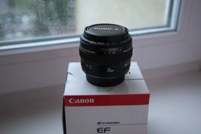Лот: 4401450. Фото: 1. Canon EF 50mm f/1.4 USM. Объективы