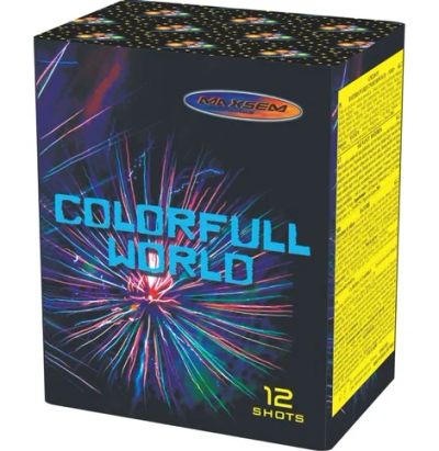 Лот: 6753060. Фото: 1. Colorfull World - 12 зарядов. Фейерверки, салюты, пиротехника