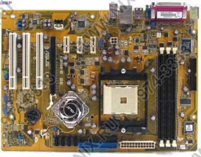 Лот: 839825. Фото: 1. Материнская плата Asus K8N4-E... Материнские платы