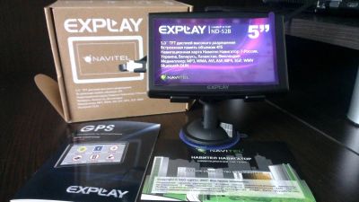Лот: 4155383. Фото: 1. GPS Авто Навигатор Explay ND-52B. GPS-навигаторы