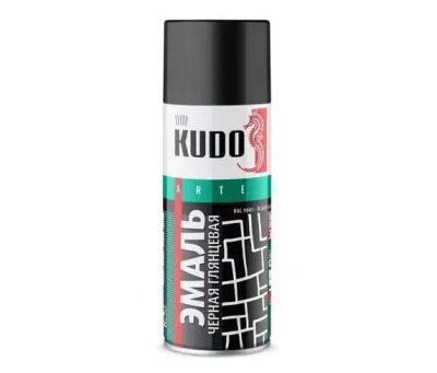 Лот: 16268005. Фото: 1. Краска Kudo 1002 черная глянцевая... Всё для покраски