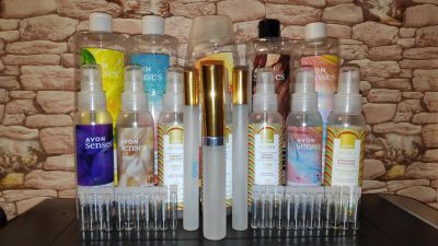 Лот: 22346857. Фото: 1. Пустые бутылочки от " Avon " и... Унисекс парфюмерия