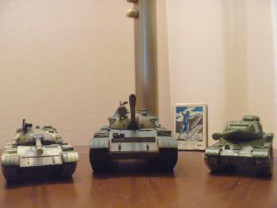 Лот: 5126604. Фото: 1. модели танков (из журнала Русские... Военная техника