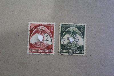 Лот: 24422800. Фото: 1. Германия 1935 года. 3 Рейх. Съезд... Марки