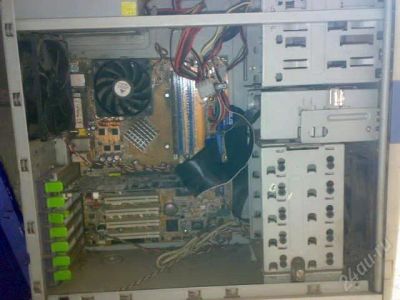Лот: 1797079. Фото: 1. Athlon(tm) XP 2500+, мать - ASUS... Компьютеры в сборе