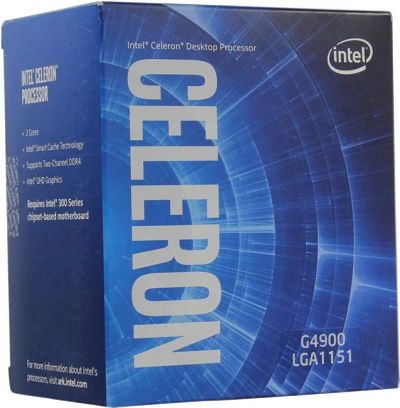 Лот: 11543183. Фото: 1. Процессор Celeron G4900 BOX 3... Процессоры