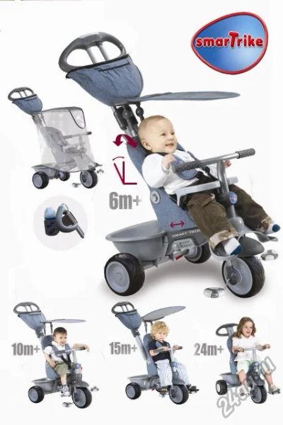Лот: 4978453. Фото: 1. Велосипед SMART TRIKE Recliner... Красноярск