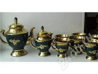Лот: 252632. Фото: 1. Чайный сервиз. Сервизы, наборы посуды