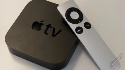 Лот: 5798663. Фото: 1. Медиаплеер Apple TV MD199RU/A. Медиаплееры