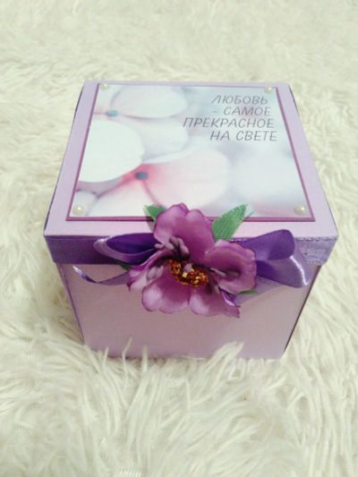 Лот: 13348033. Фото: 1. Коробочка для денежного подарка. Настольные игры, карты