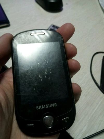 Лот: 15251227. Фото: 1. Смартфон Samsung GT-C3510 разбит... Смартфоны