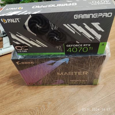 Лот: 21170691. Фото: 1. Новая видеокарта Palit rtx 4070... Видеокарты
