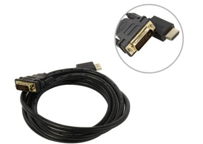 Лот: 24948713. Фото: 1. Кабель HDMI(m) - DVI(m) 2.0м UGREEN... Шлейфы, кабели, переходники