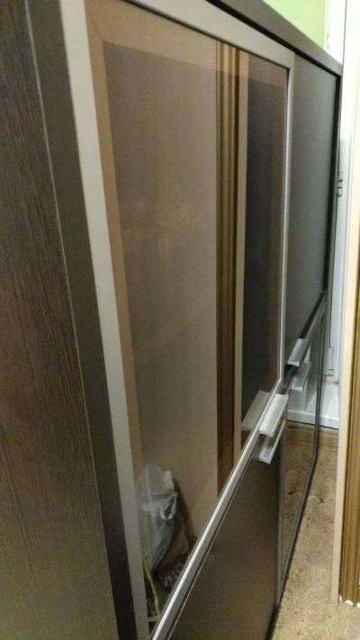 Лот: 10994112. Фото: 1. Шкаф настенный со стеклом для... Гостиные, стенки, горки