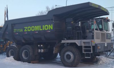 Лот: 21590584. Фото: 1. карьерный самосвал Zoomlion ZT115A... Грузовики, автобусы, спецтехника