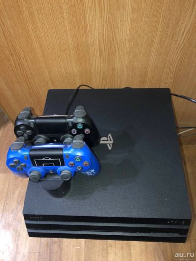 Лот: 18496589. Фото: 1. Sony PlayStation 4 PRO (CUH-7208B... Игровые приставки, консоли