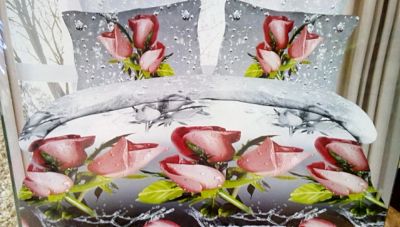 Лот: 4775102. Фото: 1. 3D Постельное белье 2-ух спальное... Постельное бельё