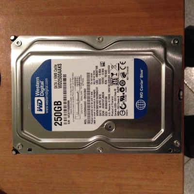 Лот: 5276955. Фото: 1. Hdd wD 250gb 250 gb куча бэдов... Жёсткие диски (HDD)