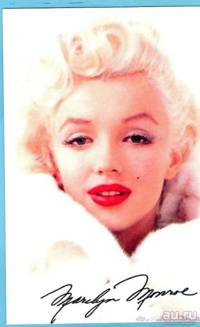 Лот: 17947113. Фото: 1. Marilyn Monroe/Мэрилин Монро-глянцевая... Открытки, конверты