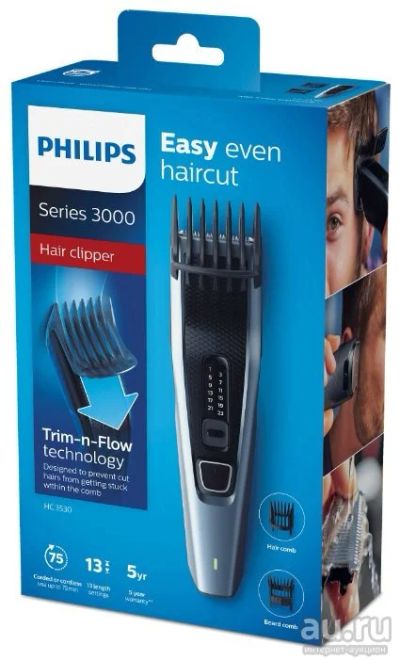 Лот: 18476083. Фото: 1. машинка для стрижки волос Philips... Укладка и стрижка волос, бритьё, эпиляция