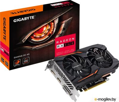 Лот: 10928324. Фото: 1. Видеокарта RX 560 (RX560) Gigabyte... Видеокарты