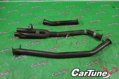 Лот: 10636882. Фото: 1. глушитель R- toyota cresta JZX100... Двигатель и элементы двигателя