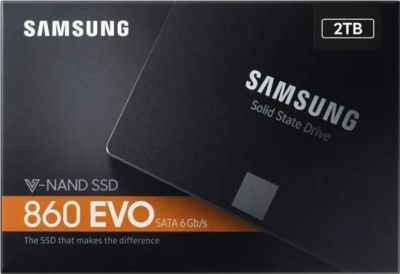 Лот: 20857340. Фото: 1. SSD накопитель Samsung 860 EVO... SSD-накопители