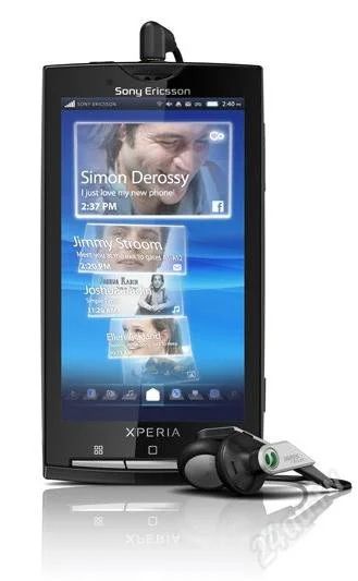 Лот: 2847740. Фото: 1. sony ericsson xperia x10i (черный... Смартфоны