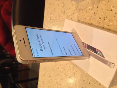 Лот: 4079192. Фото: 1. Продам iPhone 5 white или обменяю... Смартфоны