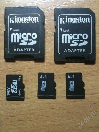 Лот: 1494528. Фото: 1. Flash Карты :4gb + 2gb + 1gb... Карты памяти