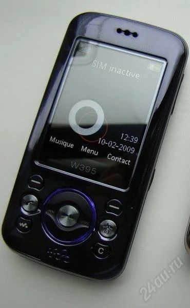 Лот: 749762. Фото: 1. Sony Ericsson w395 (чёрный) C... Кнопочные мобильные телефоны