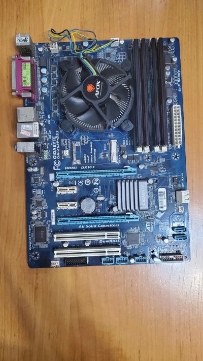 Лот: 25744222. Фото: 1. Комплект на xeon 1270, 12gb. Комплекты запчастей