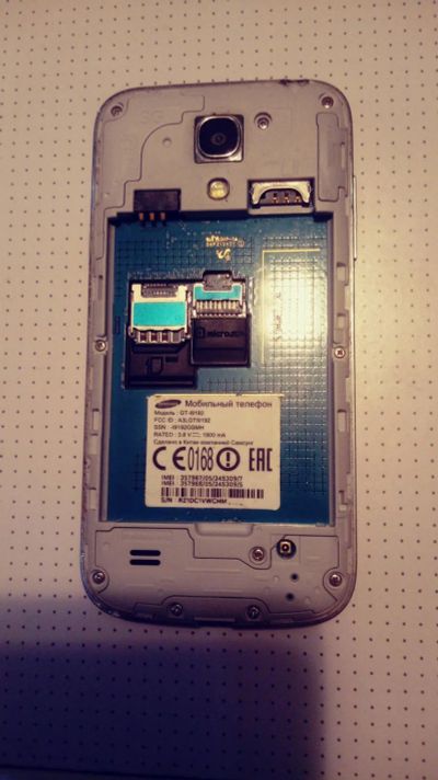 Лот: 11011106. Фото: 1. Samsung Galaxy S4 mini Duos GT-I9192. Смартфоны